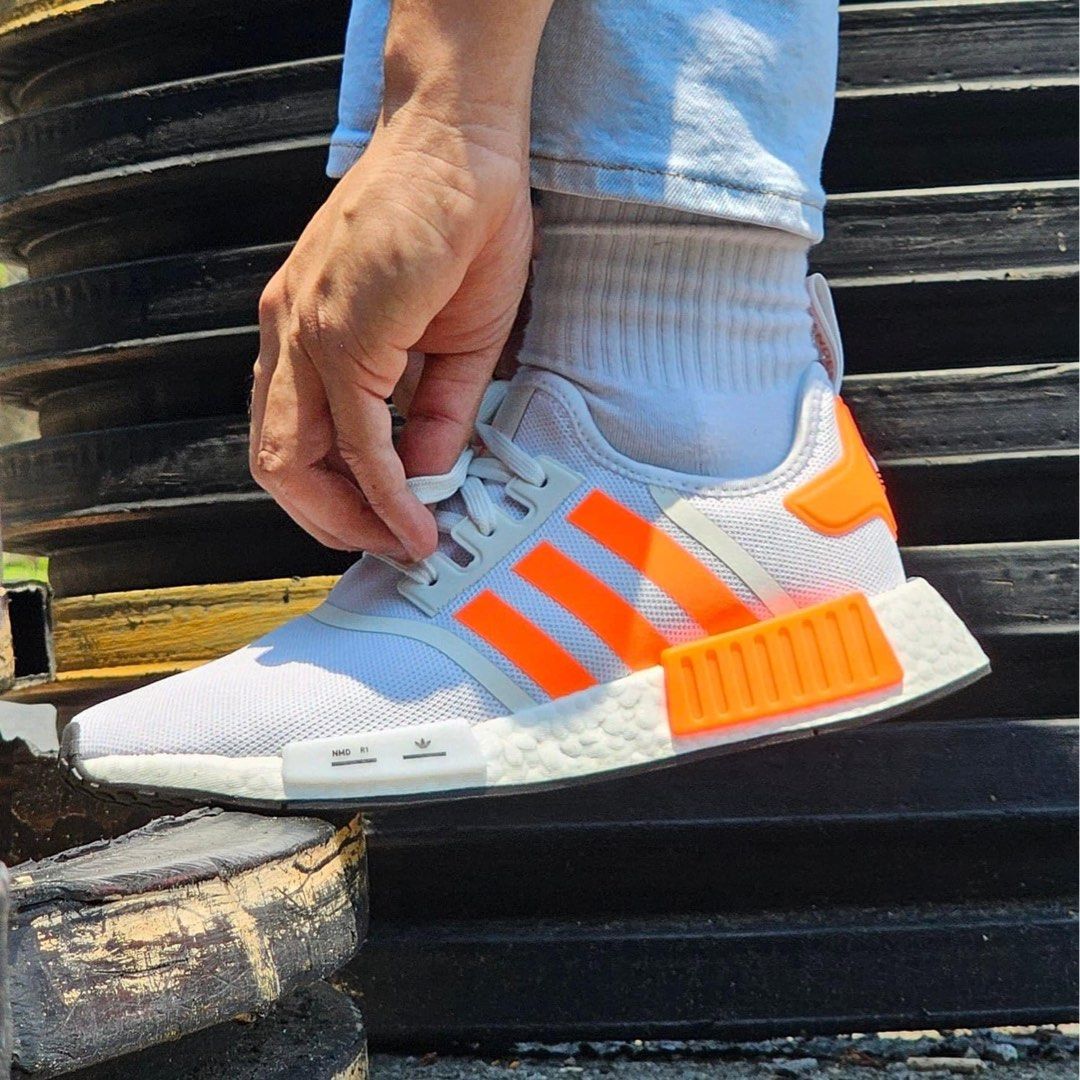 ADIDAS NMD V3 SOLAR ORANGE Men s Fashion Footwear Sneakers on Carousell