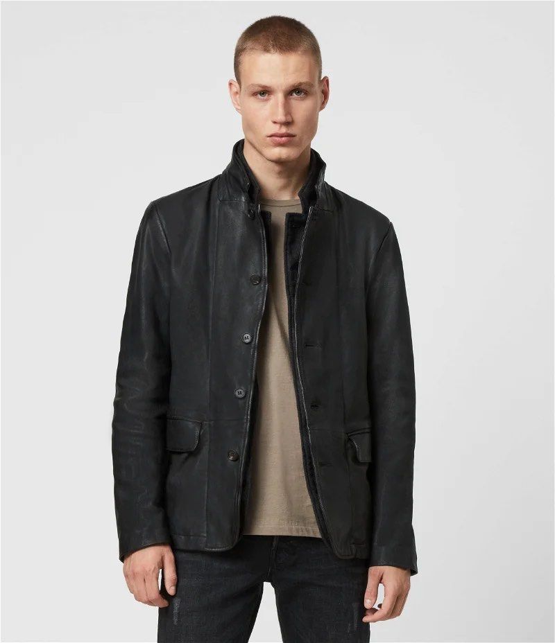 All saint blazer top
