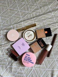 Assorted Make up (Happy Skin, Lucky Beauty, Maybelline, Strokes)
