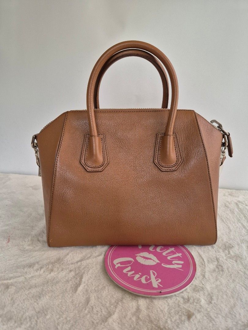 Authentic givenchy antigona Camel color small size (Category: Luxury Bags & Wallets) located in Manila. Submitted by _prettyquick (Listing ID 1310405961, Image 2). Description: 100% Authentic Preowned manage your expectations.