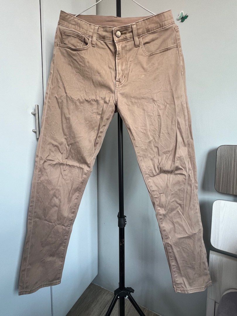 Authentic Pants for Men (Category: Jeans) located in Quezon City. Submitted by ronsatch (Listing ID 1310380195, Image 2). Description: Color may vary due to lighting These are preloved pants not thrifted Divided by HnM Black with Ankle Zip Size 28-30 Price - 850 Uniqlo Khaki Skinny Size 30 Price - 500 Pull and Bear Tattered Jeans Size 30-31 Price - 700 Levi’s 510 Denim Jeans Slim Fit Size 30 Price - 800 Uniqlo Acid Wash Jeans Skinny Size 30 Price