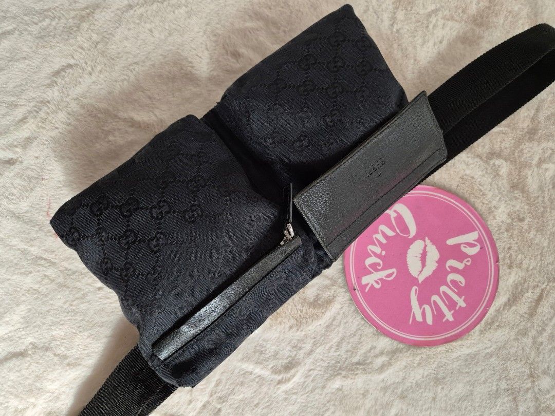 Gucci belt bag black shop