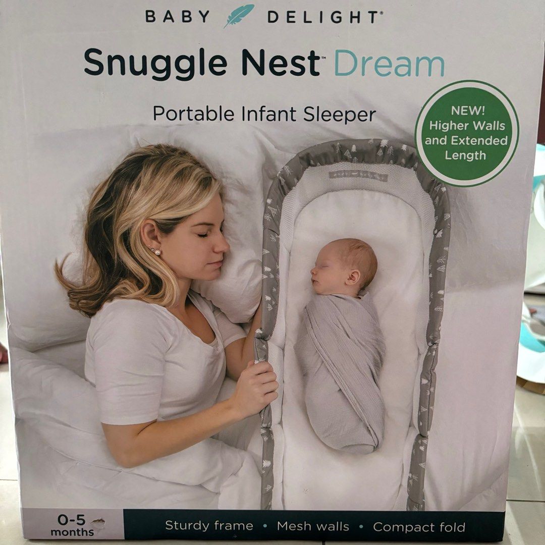 Snuggle nest dream travel lounger Babies Kids Baby Nursery Kids Furniture Childrens Beds on Carousell