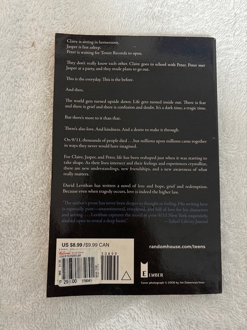 Book: Love is the Higher Law (Category: Storybooks) located in Santo Domingo. Submitted by annamariesells (Listing ID 1310288144, Image 3). Description: .