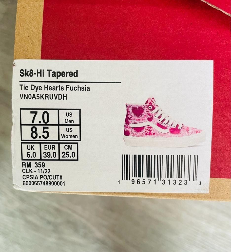 Vans sk8 tie dye 2025