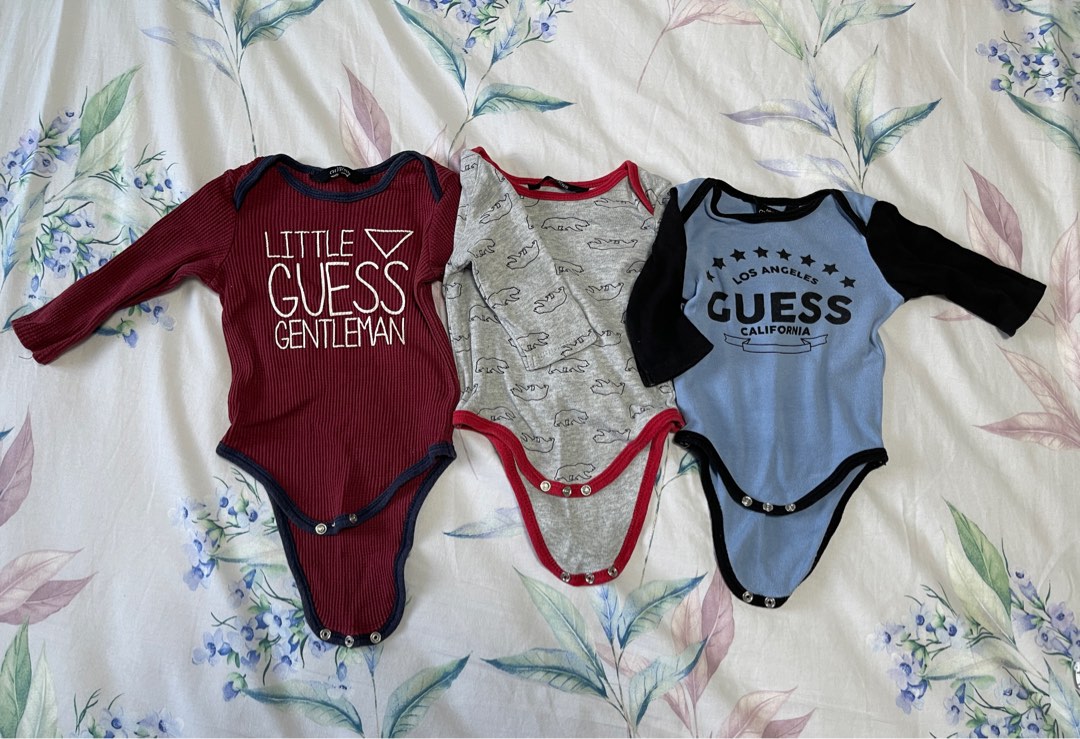 Bundle sale Baby Guess long sleeves