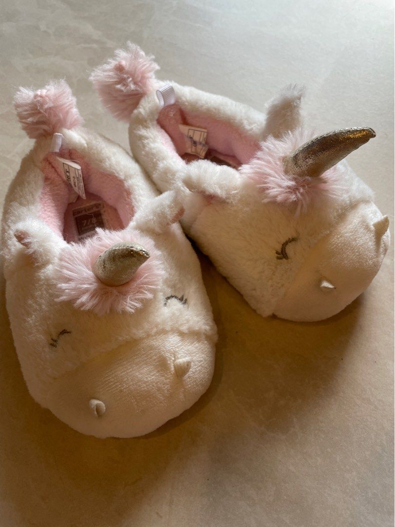 Carters unicorn slippers clearance