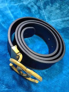 Chanel brass gold belt
