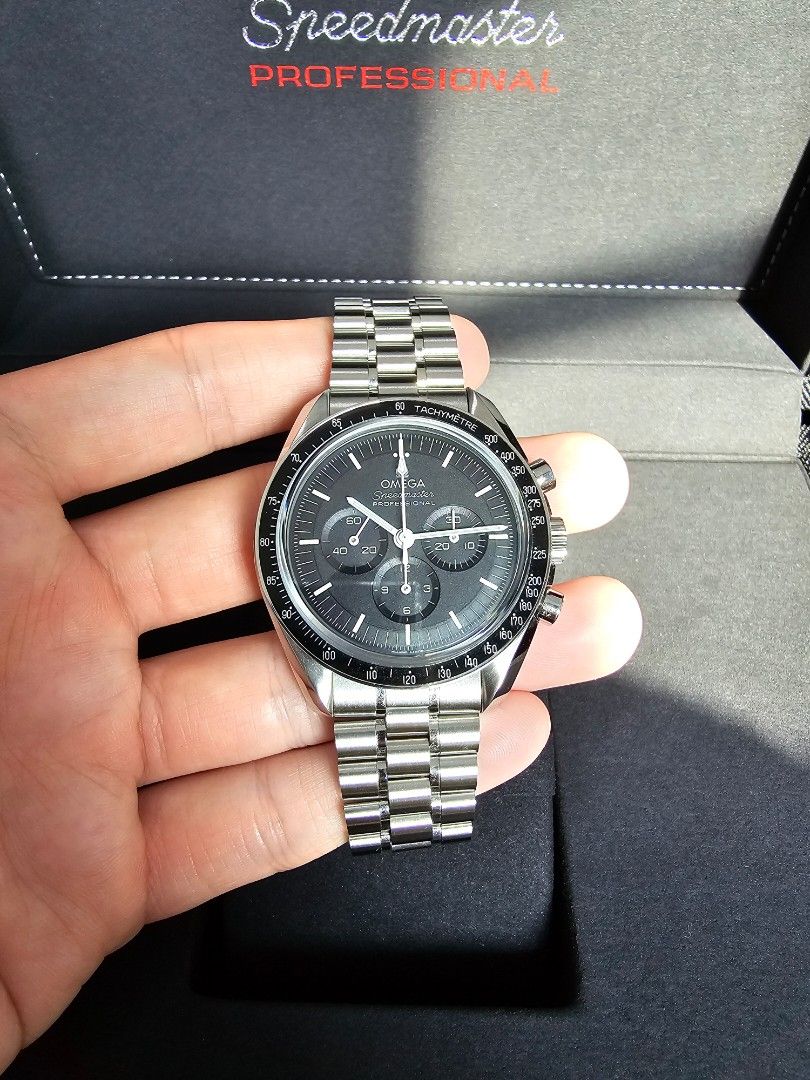 Omega Speedmaster Moonwatch Sapphire 3861 310.30.42.50.01.002 Luxury Watches on Carousell