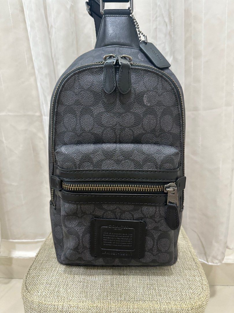Academy backpack in signature canvas top