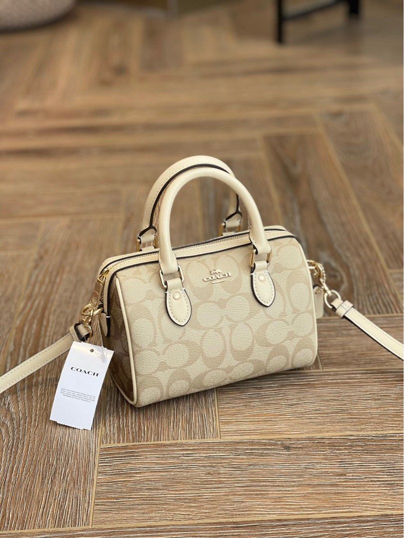 Coach Boston pvc pillow bag handbag slingbag