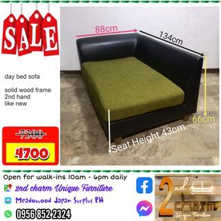 day bed sofa 2 seater
