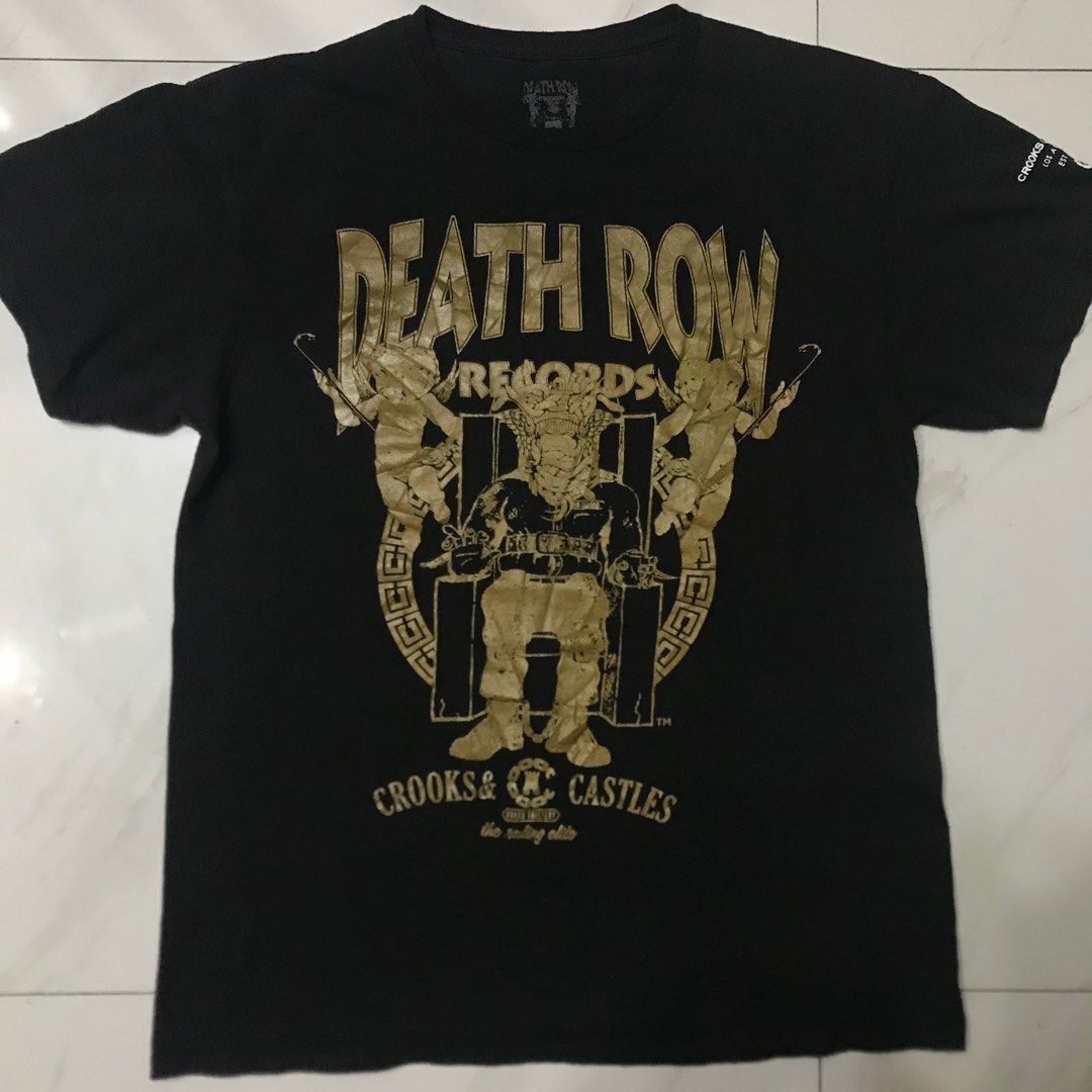 Death row records x Crooks $ Castle (Category: Tshirts & Polo Shirts ) located in Antipolo. Submitted by stored_stuff (Listing ID 1310264914, Image 1). Description: 9/10 condition 9/10 color rate no visible issue dm for faster transaction💨✌️ .