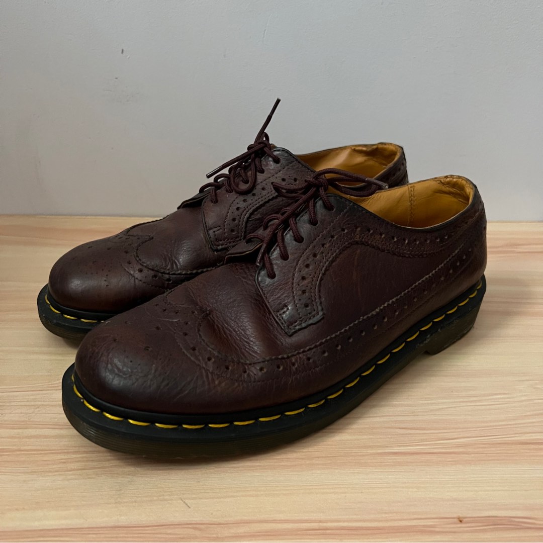 Crazy Horse Wingtip Dr Martens 3989 Smooth Eyes England Dr Martens