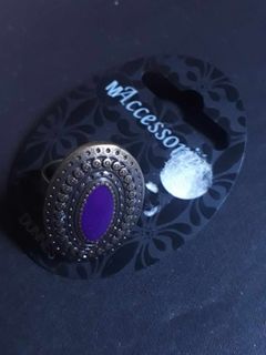 Dunnes Purple Ring Accessory