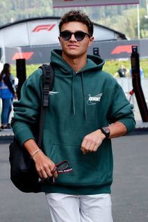 F1 Lando Norris Official Merch Quadrant Off Road 2022 Forest Hoodie (Limited Release)