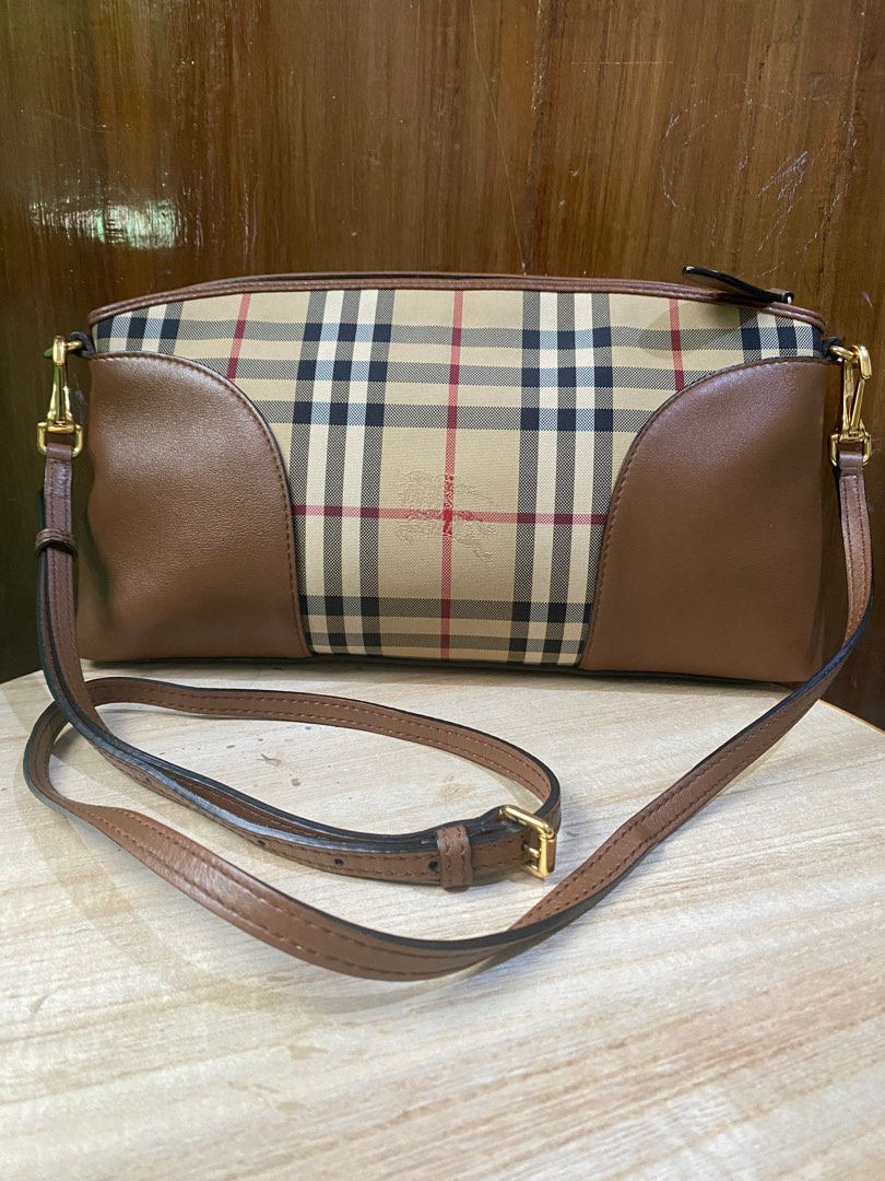 FLASH SALE net price SLING BAG BURBERRY Horseferry Check Small Chichester Crossbody AUTHENTIC