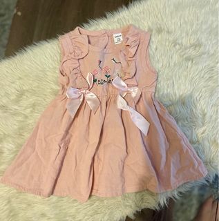 Floral Embroidery Ruffles 3-6m