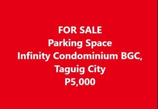 FOR LEASE: PARKING SPACE AT INFINITY CONDOMINIUM