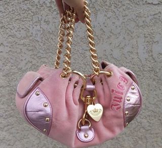 For trade last two bags or looking to buy juicy couture bags pink mini fluffy bag, pink and grey scottie daydreamer, pink and black queen of couture la couture bowler bag