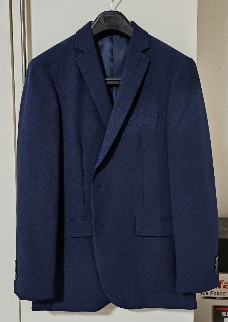 G2000 Men's formal navy blue jacket suit, Men's Fashion, Tops