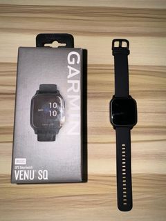 Garmin Venu Sq Music-GPS Smartwatch (BLACK)