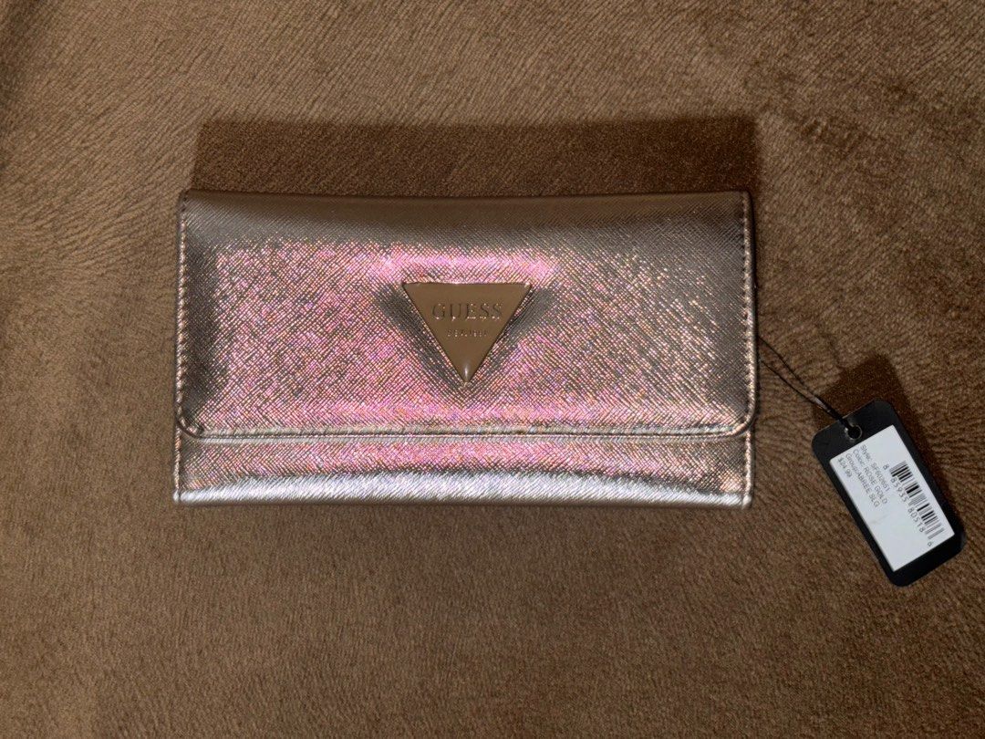 Guess wallet rose gold deals