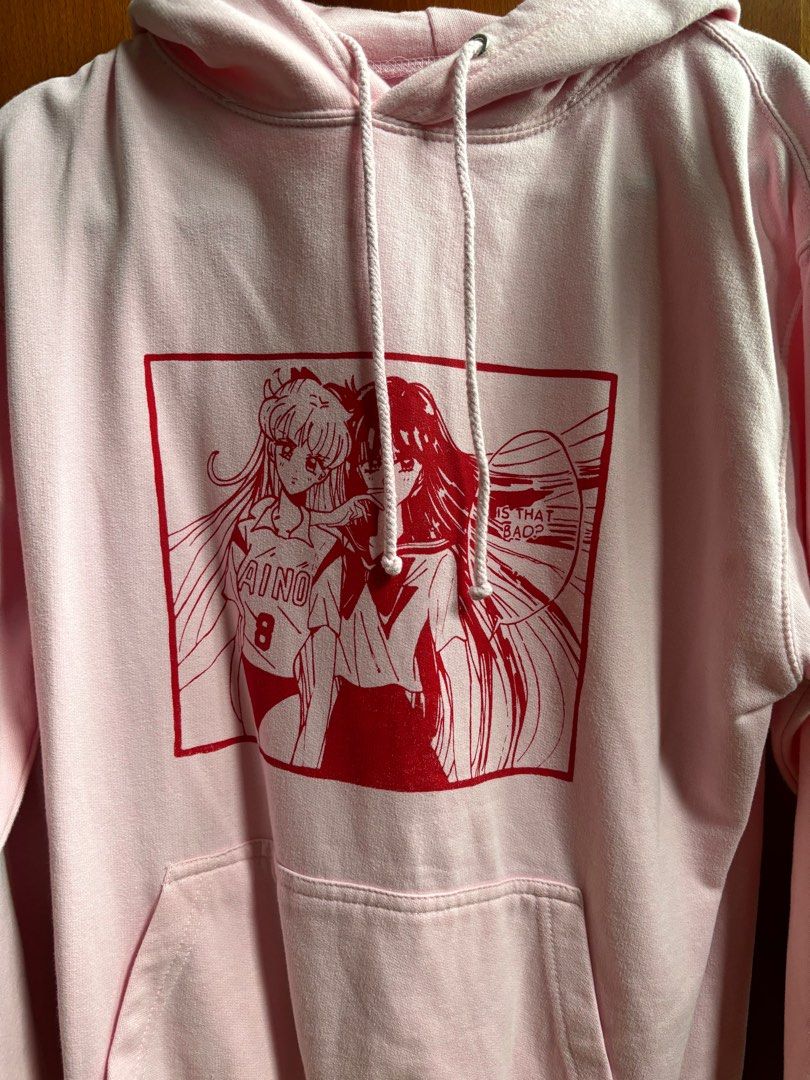 Harajuku sailor moon pink hoodie