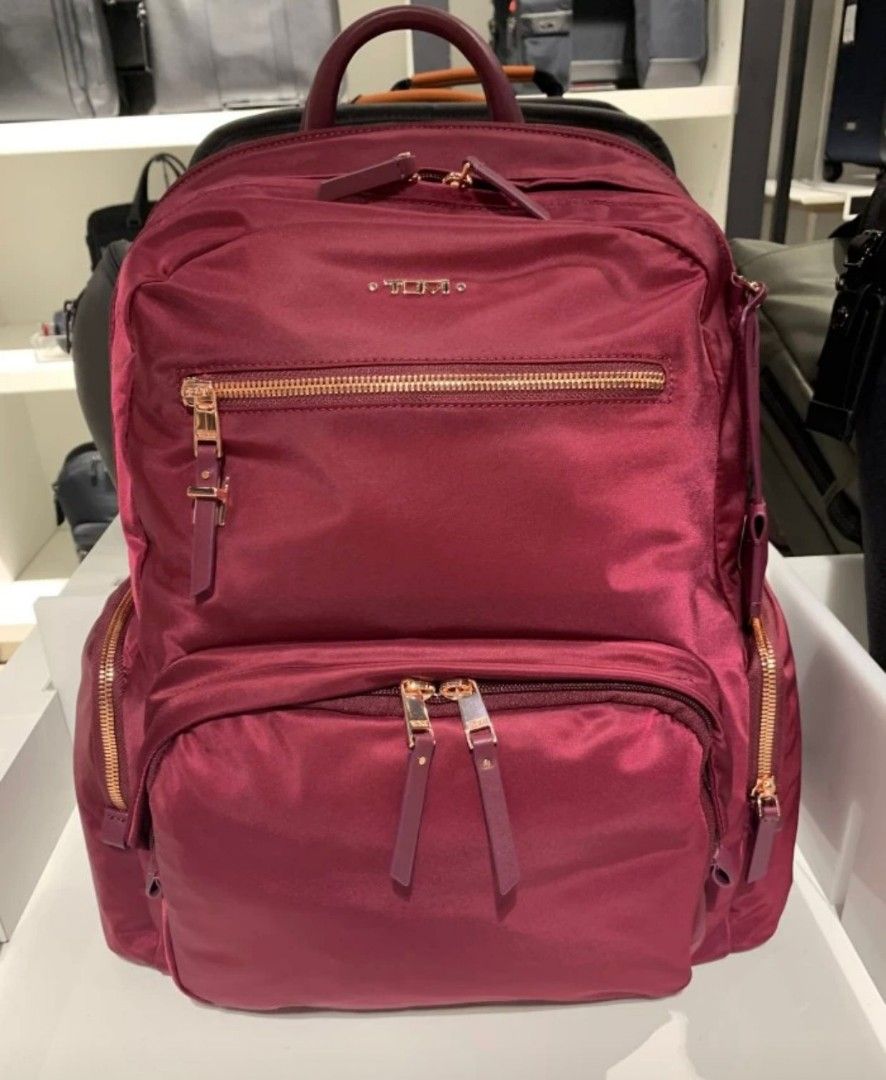 HARGA NET ❗ NO NEGO ❗TUMI Voyageur Carson Backpack Berry, Barang