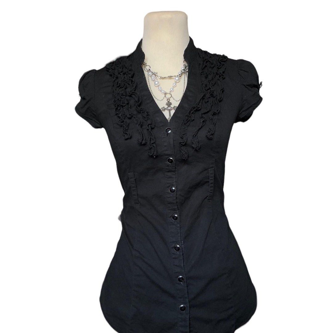Heartsoul ruffle top outlet