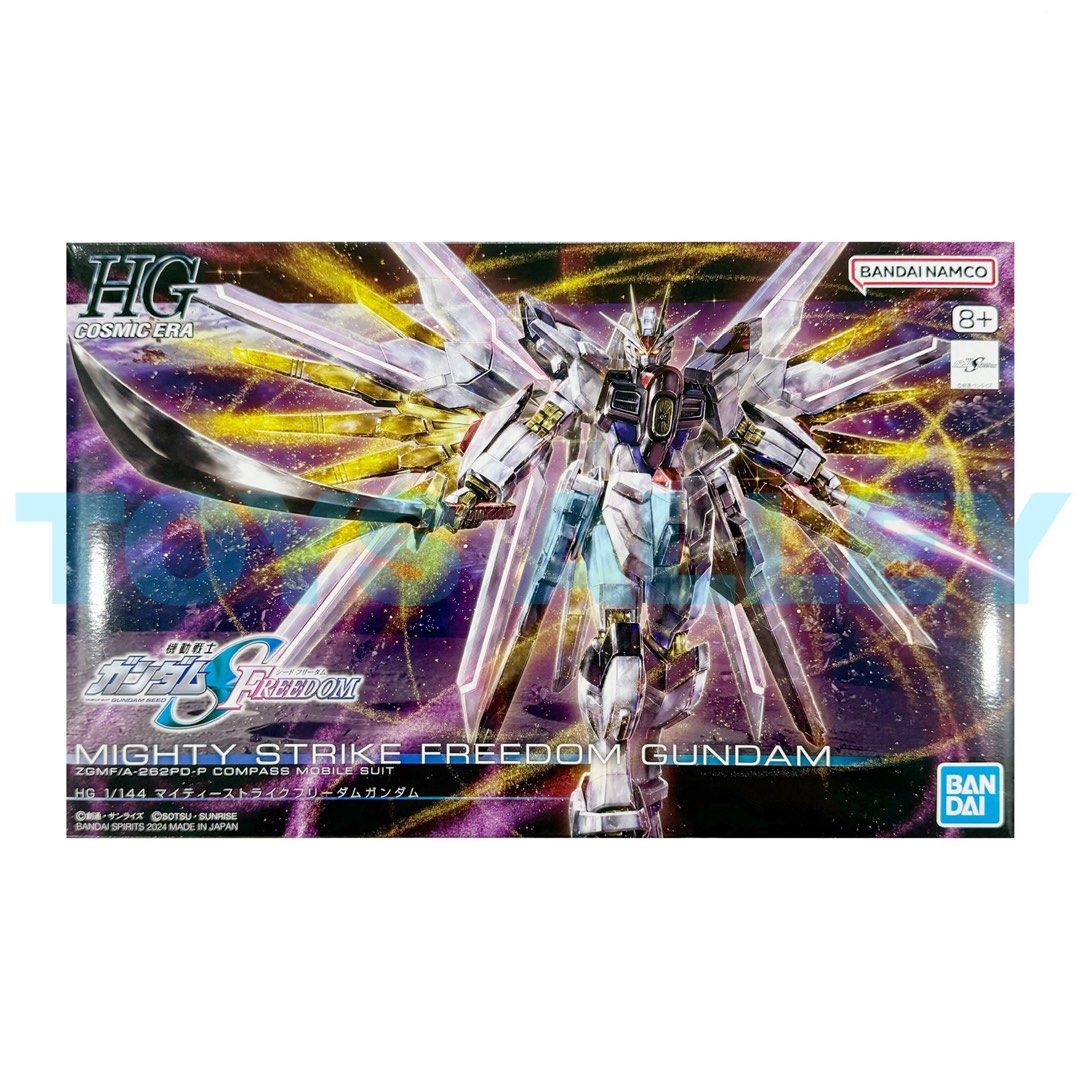 HG 1/144 Mighty Strike Freedom Gundam (Category: Gundam Model Kits) located in Singapore. Submitted by toys_alley (Listing ID 1310299439, Image 1). Description: Item: HG 1/144 Mighty Strike Freedom Gundam Condition: Brand New Sealed Meet Up Location: - Jurong East MRT - Raffles Place MRT - Suntec Tower 3 Terms & Conditions - Once committed to purchase, buyer is expected to provide workable contact number. - Buyer is expected to collect their item