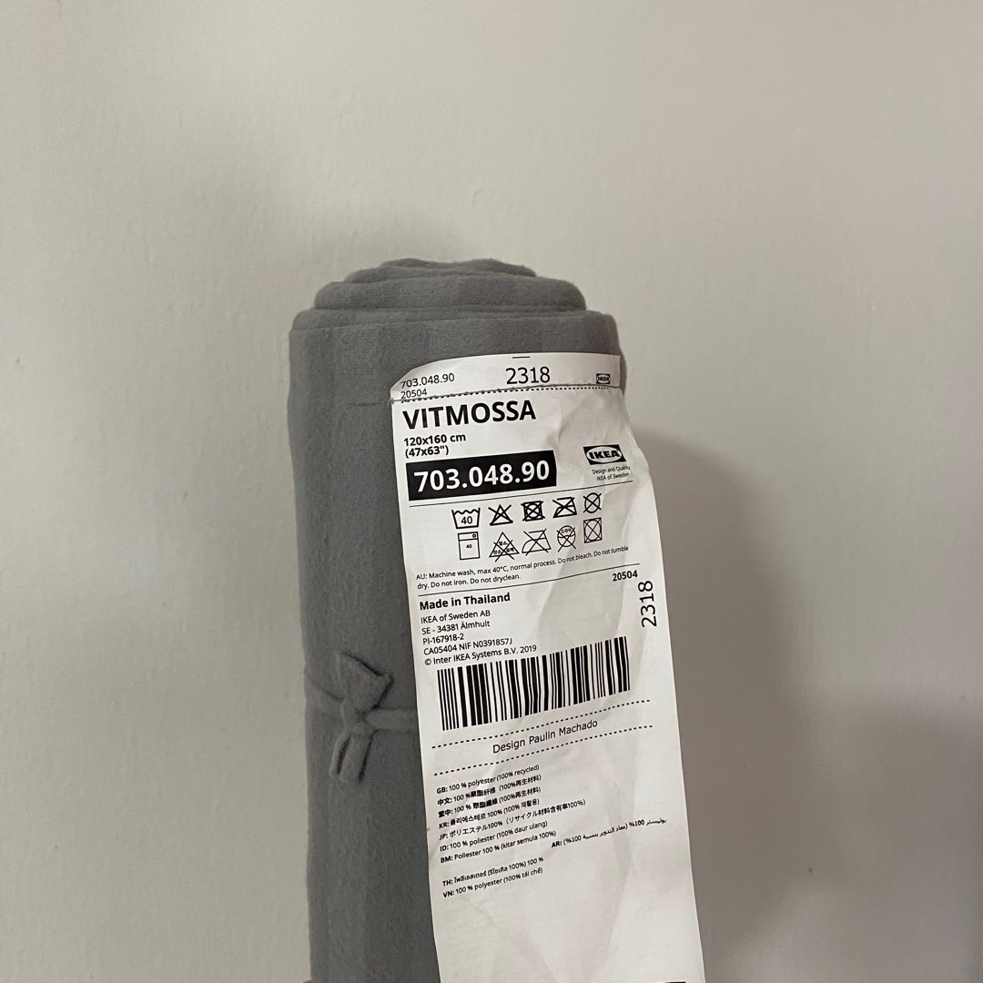 IKEA Vitmossa throw