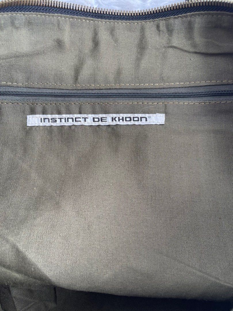 Instinct De Khoon Long black leather rustic bag (Category: Luxury Bags & Wallets) located in Quezon City. Submitted by 1Jippy (Listing ID 1310340509, Image 3). Description: .