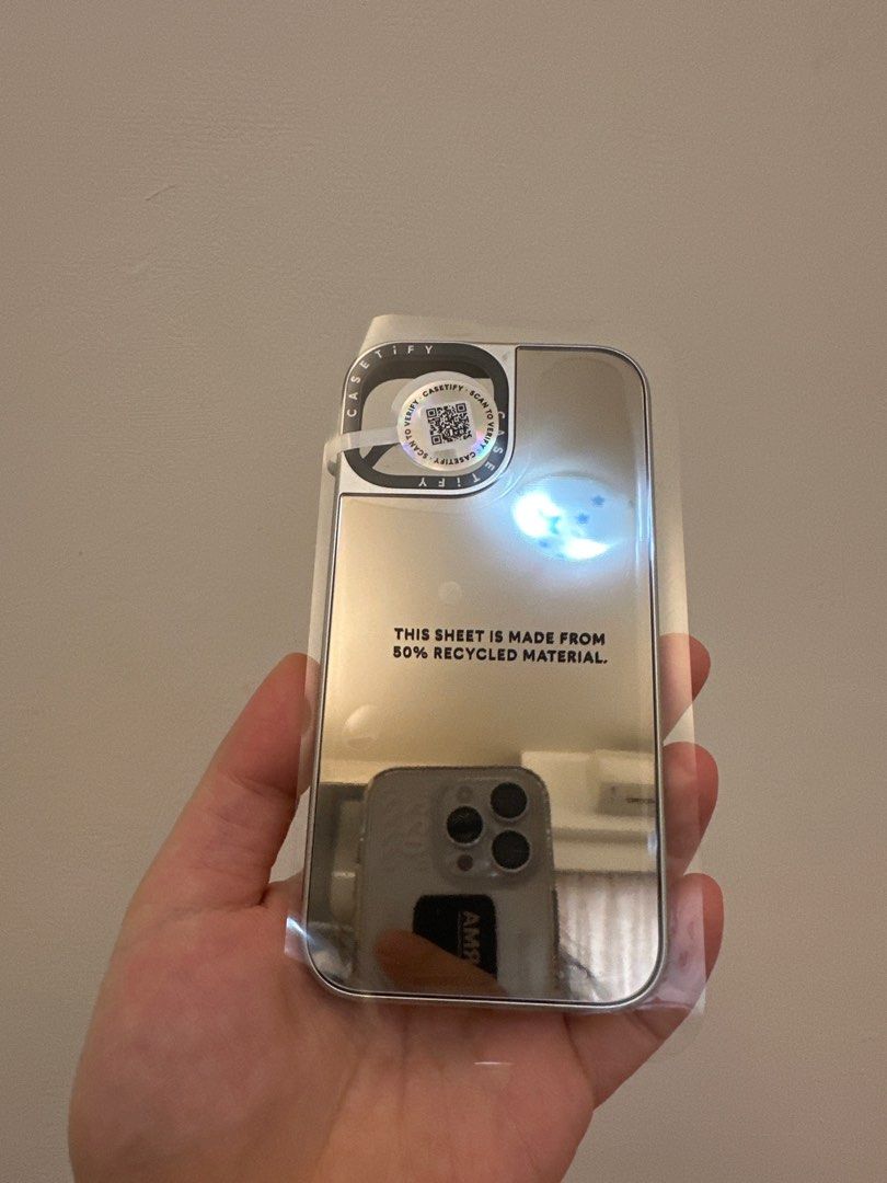 IPhone13mini casetify 鏡面 全新 手機殼 未撕膜