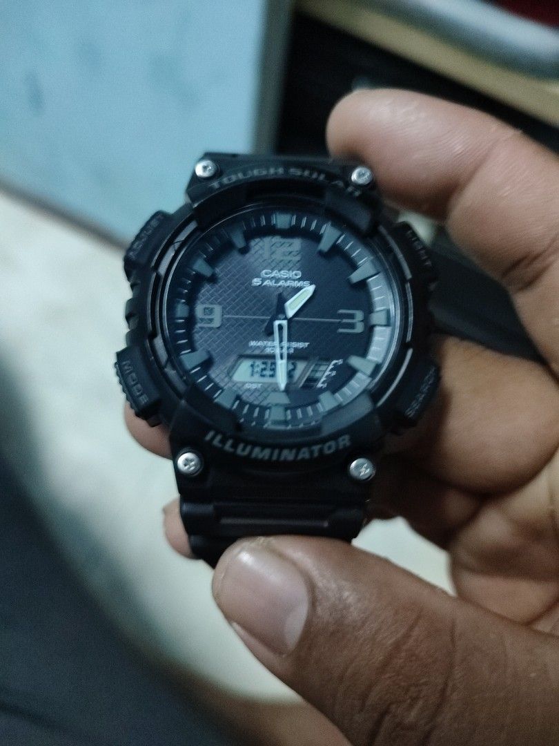 Jam Casio solar