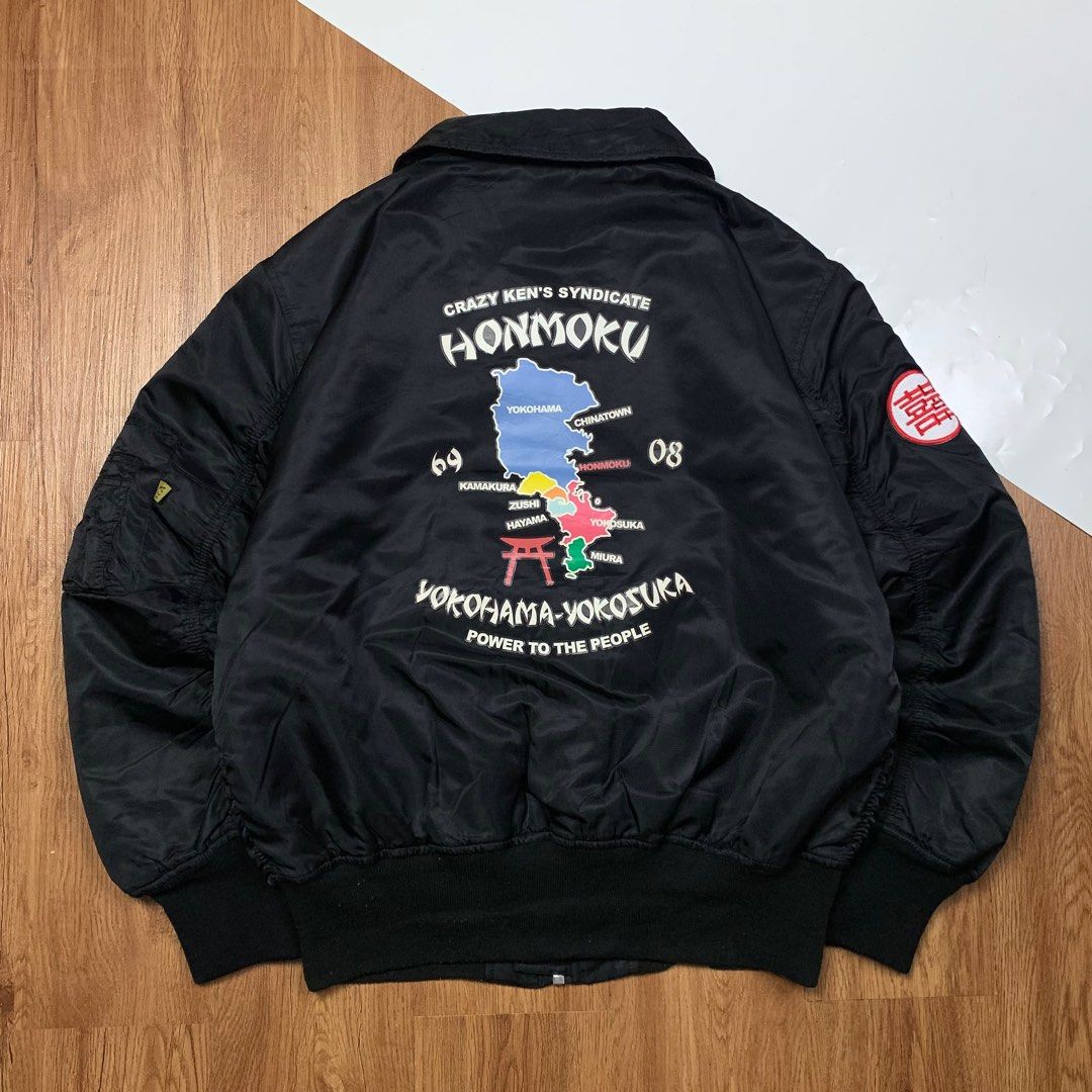 Knox Armory By Alpha industries Military Jacket Bomber Jacket not avirex souvenir Fesyen Pria Pakaian Baju Luaran di Carousell