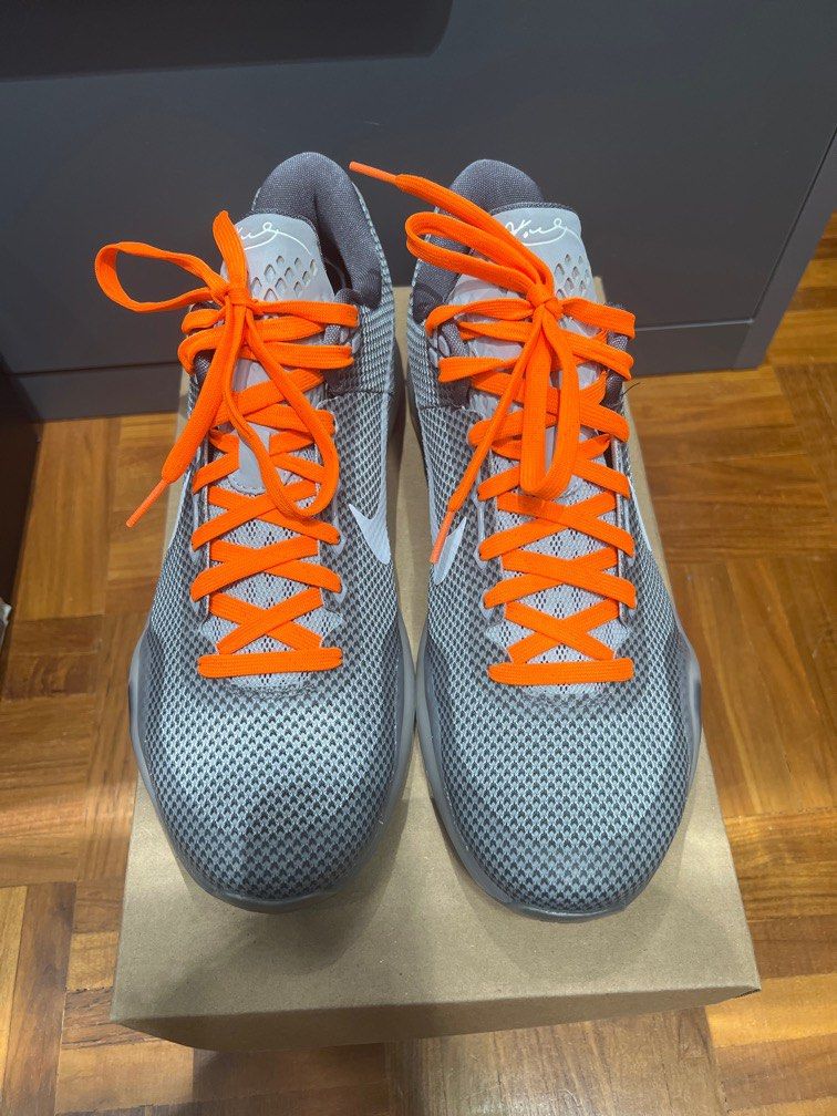 Kobe 10 NikeID Grey Wolf Men s Fashion Footwear Sneakers on Carousell