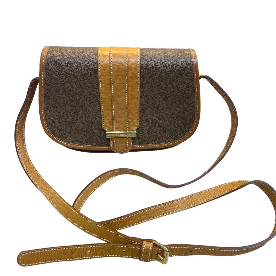 Lancel Bianca Leather Crossbody Bag H 13cm L 16cm W 4cm Women s Fashion Bags Wallets Cross body Bags on Carousell