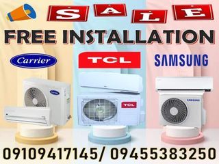 ⚡LOWEST PRICE OFFER: SPLIT TYPE AIRCON INVERTER: FREE INSTALLATION AND FREE BREAKER ⚡