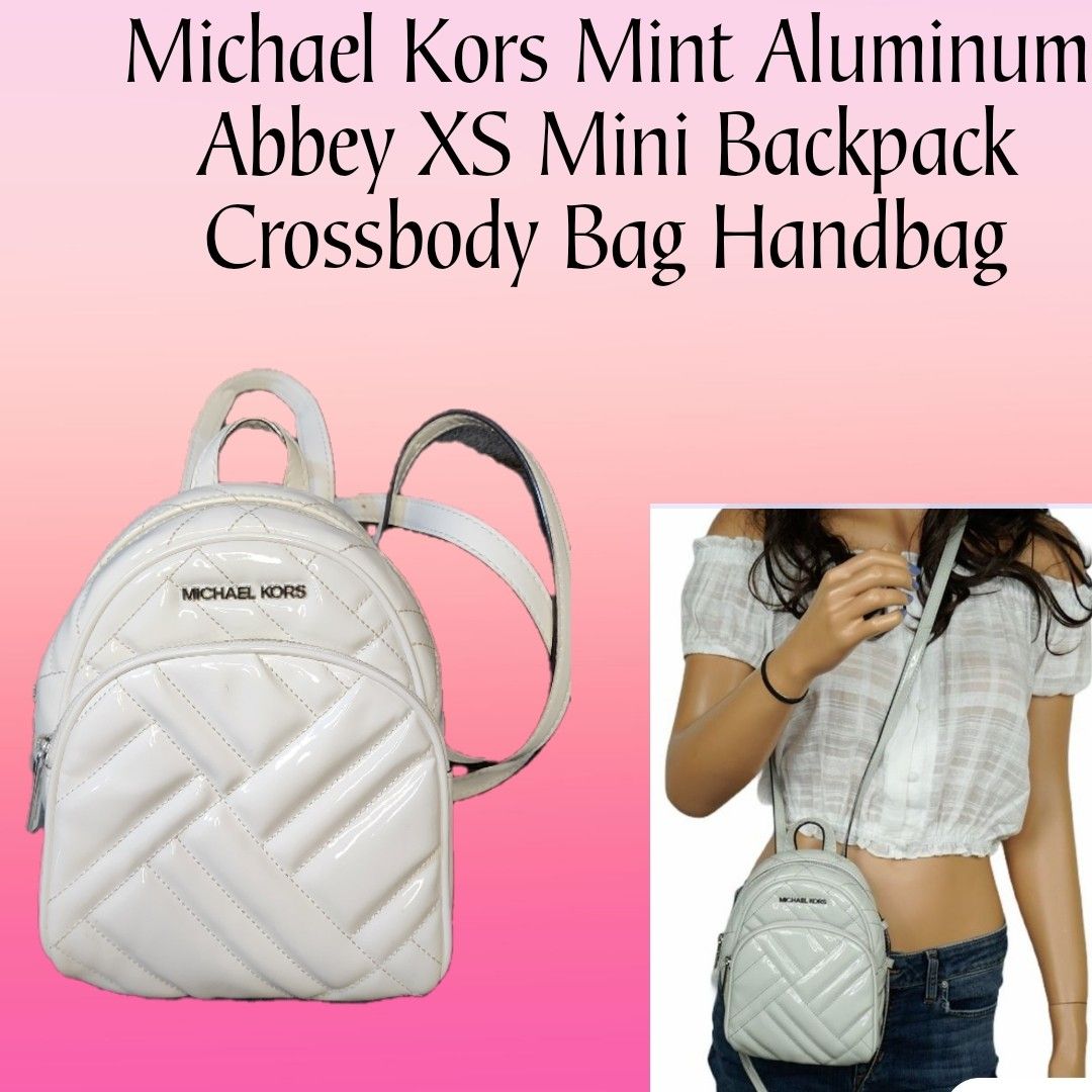 Michael Kors Abbey Mini Backpack Michael Kors Jaycee Mini Xs Black Leather  Pocket Backpack