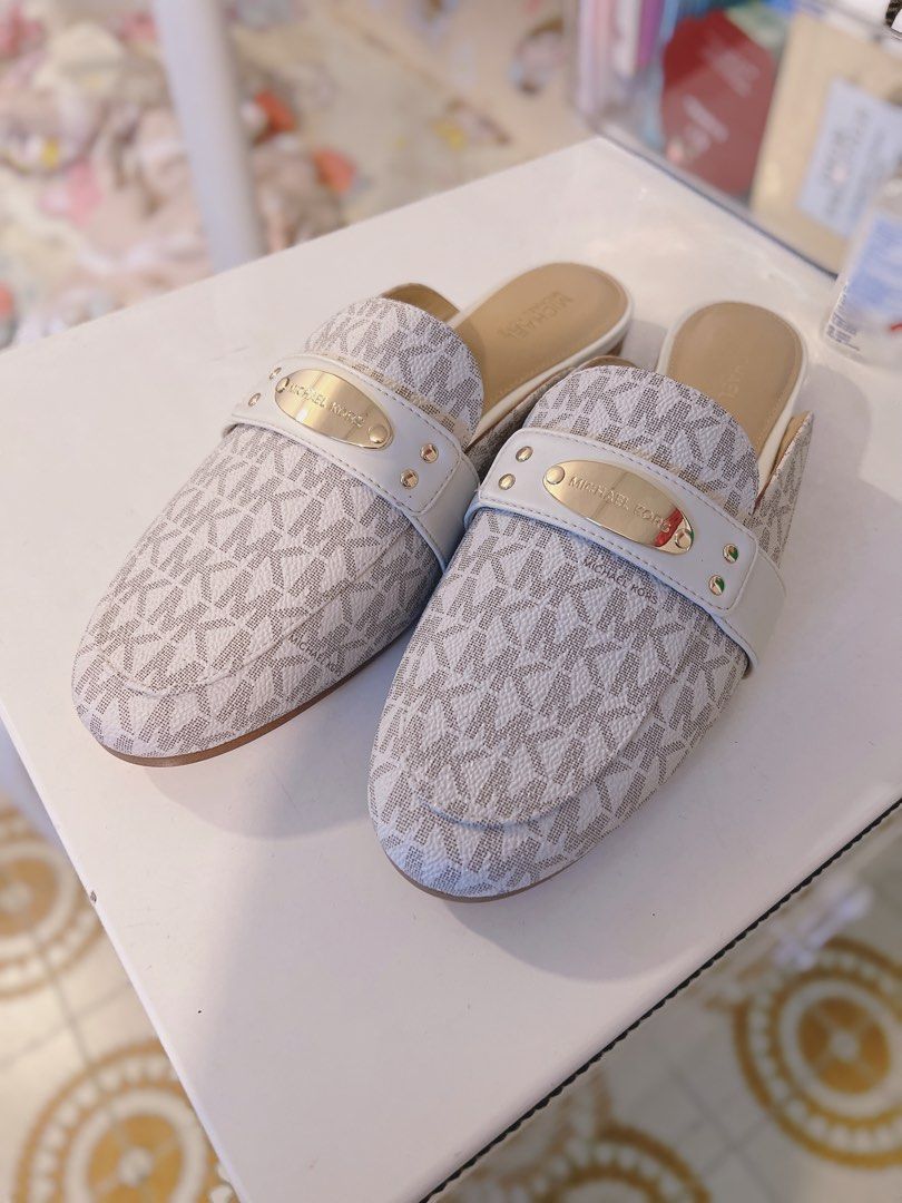 Mk slippers sale on sale