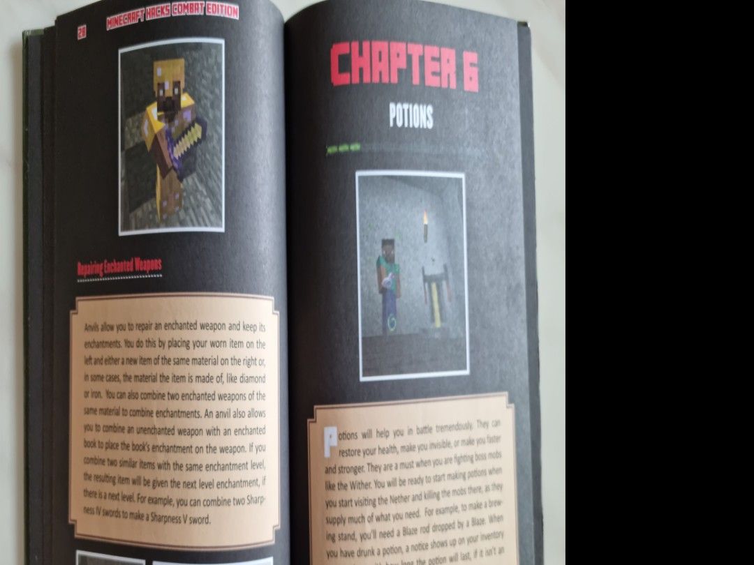 Minecraft (Category: Children's Books) located in Singapore. Submitted by donnaliang (Listing ID 1310307372, Image 3). Description: 1. Hard copy 2. good condition 3. can mail and postage as charged by singpost 4. can self collect at Seng Kang MRT or Red Hill MRT also.