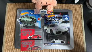 1/64 Set of 5 Stackable Acrylic Car Model Display Box (Mini GT, Tarmac ...