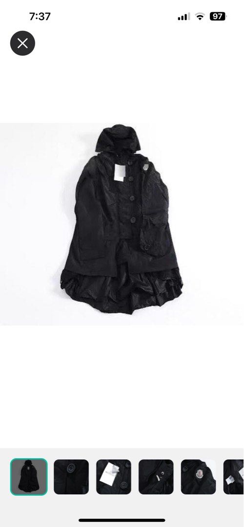 Moncler size medium deals