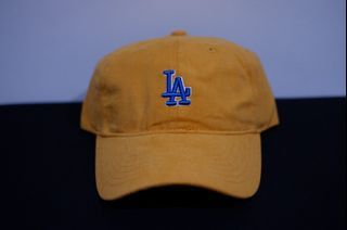 Mustard LA small logo dad hat/cap