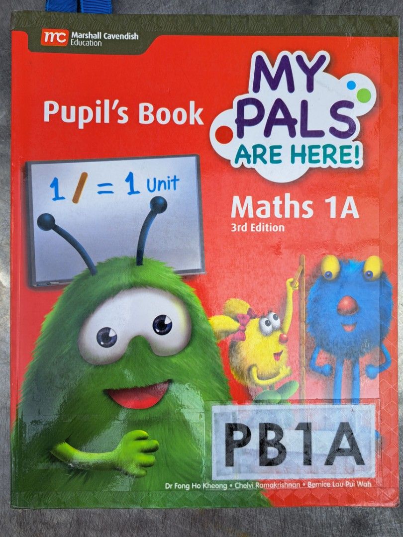 My Pals Are Here Maths 1A Pupil's Book (Category: Children's Books) located in Marikina City. Submitted by malenski18 (Listing ID 1310296051, Image 1). Description: .