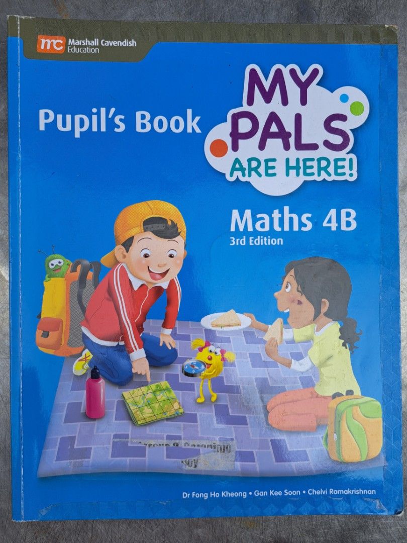 My Pals Are Here Maths 4B Pupil's Book (Category: Children's Books) located in Marikina City. Submitted by malenski18 (Listing ID 1310295837, Image 1). Description: .