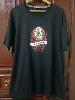 My Philippines Black Red Horse TAMA KA!  For Men / Size Large
