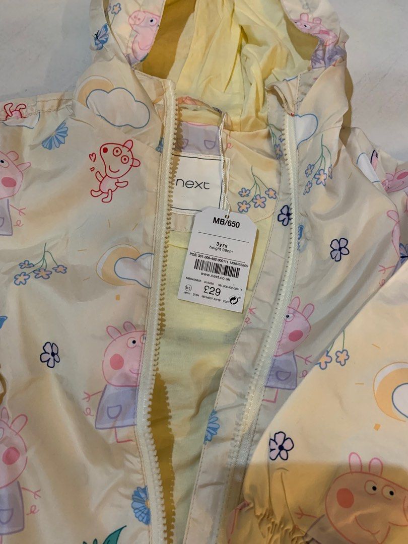 Peppa pig jacket next on sale