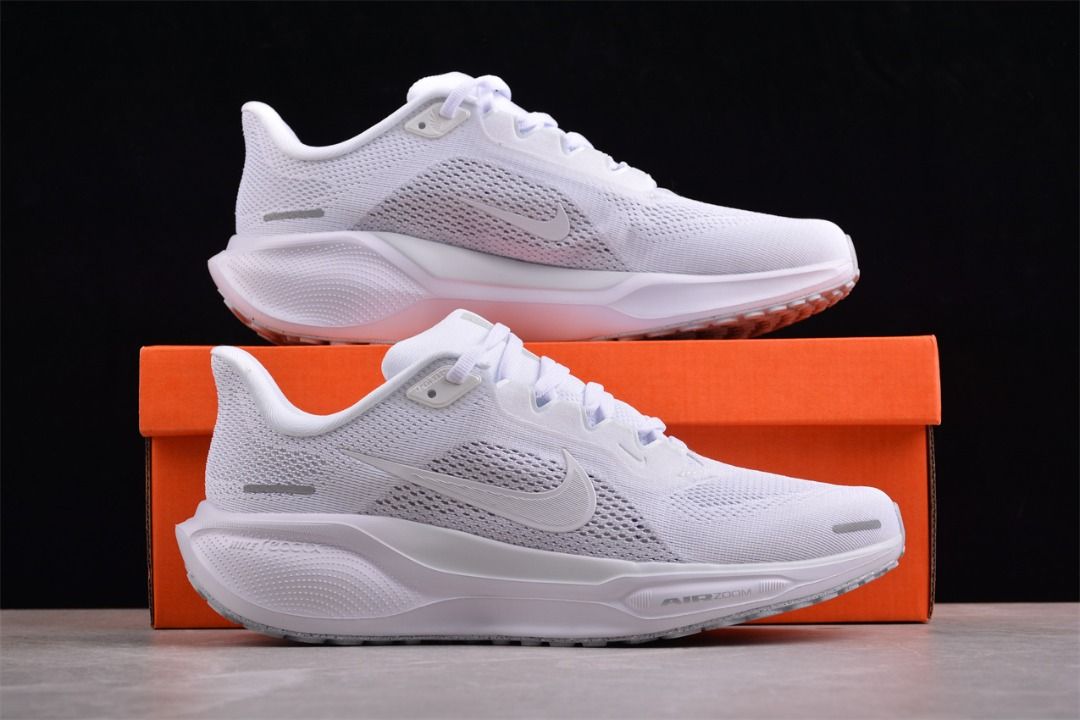 NIKE Air Zoom Pegasus 41 Triple white running shoes Euro 39 45